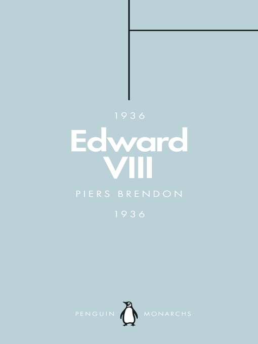 Cover image for Edward VIII (Penguin Monarchs)